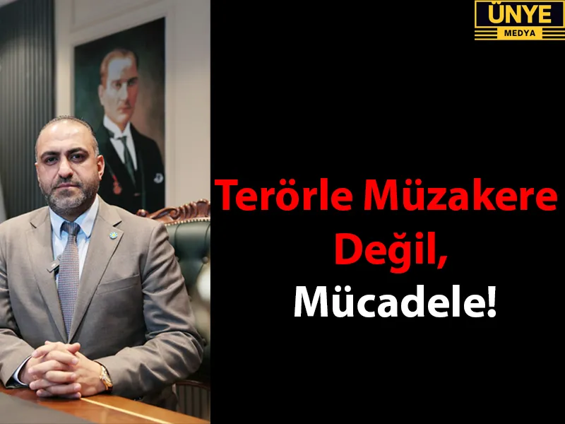 Terörle Müzakere Değil, Mücadele!