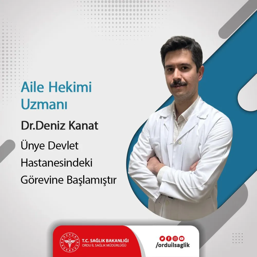 DR. DENİZ KANAT HASTA KABULÜNE BAŞLADI