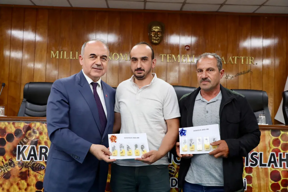 Ordu da Arıcılara Ana Arı ve Malzeme Desteği