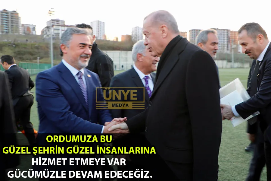 HAMARAT ‘’ORDUMUZA BU GÜZEL ŞEHRİN GÜZEL İNSANLARINA HİZMET ETMEYE VAR GÜCÜMÜZLE DEVAM EDECEĞİZ.’’