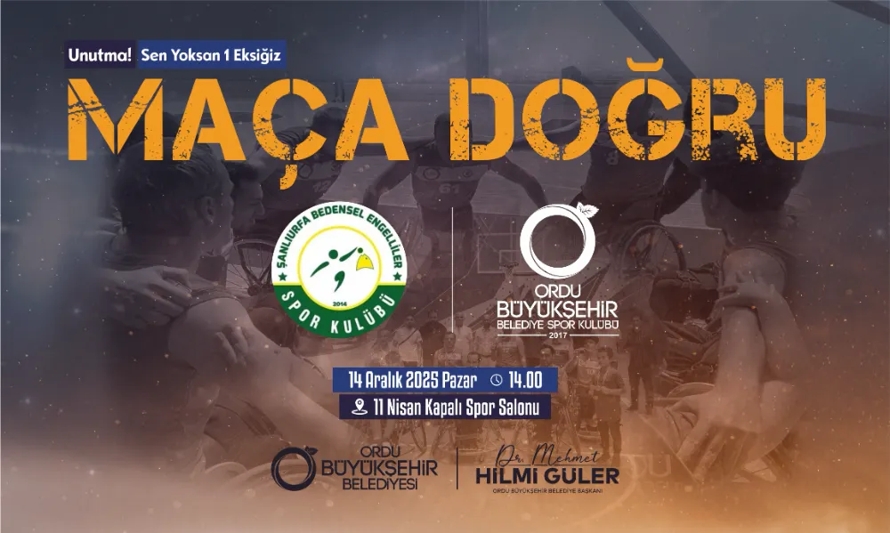 ENGELLİLER ORDUSU URFA YOLCUSU