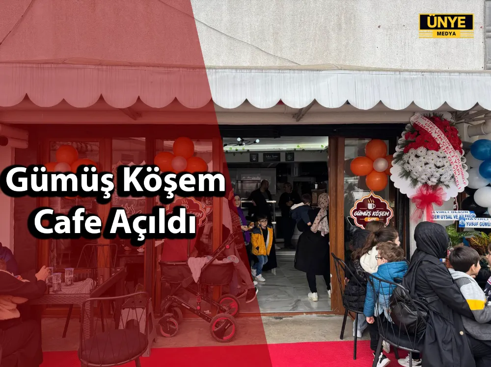 Gümüş Köşem Kafe Açıldı