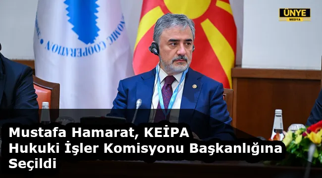 Mustafa Hamarat, KEİPA Hukuki İşler Komisyonu Başkanlığına Seçildi