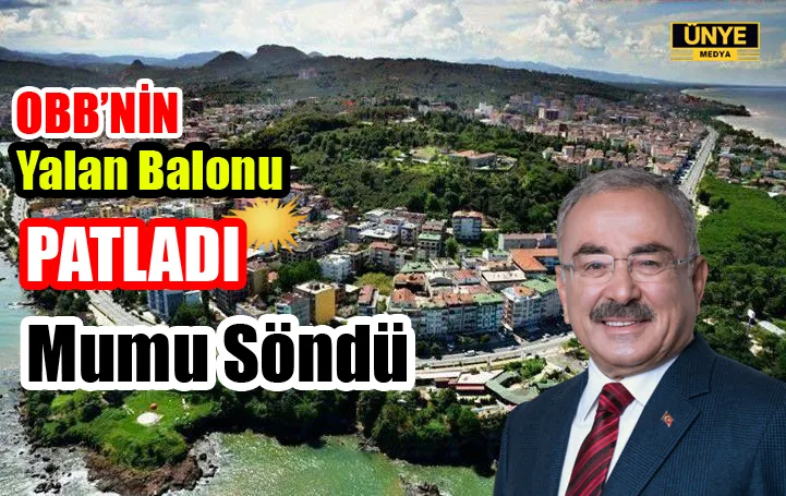 OBB ‘NİN YALAN BALONU PATLADI MUMU SÖNDÜ
