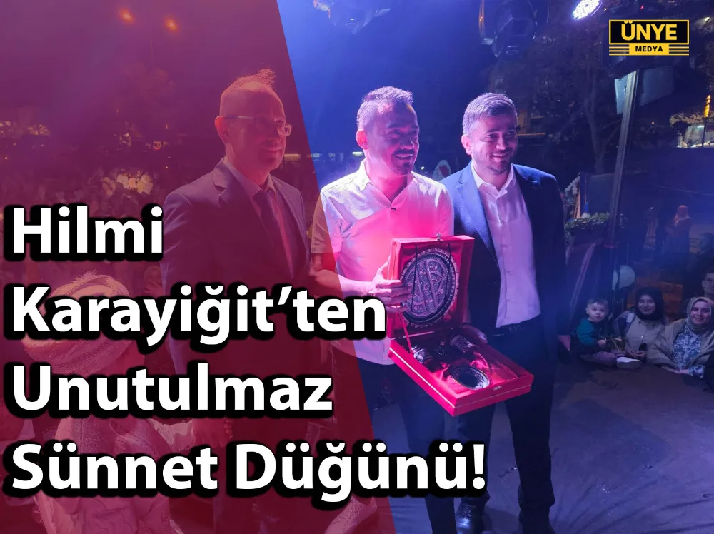 Hilmi Karayiğit’ten Unutulmaz Sünnet Düğünü!