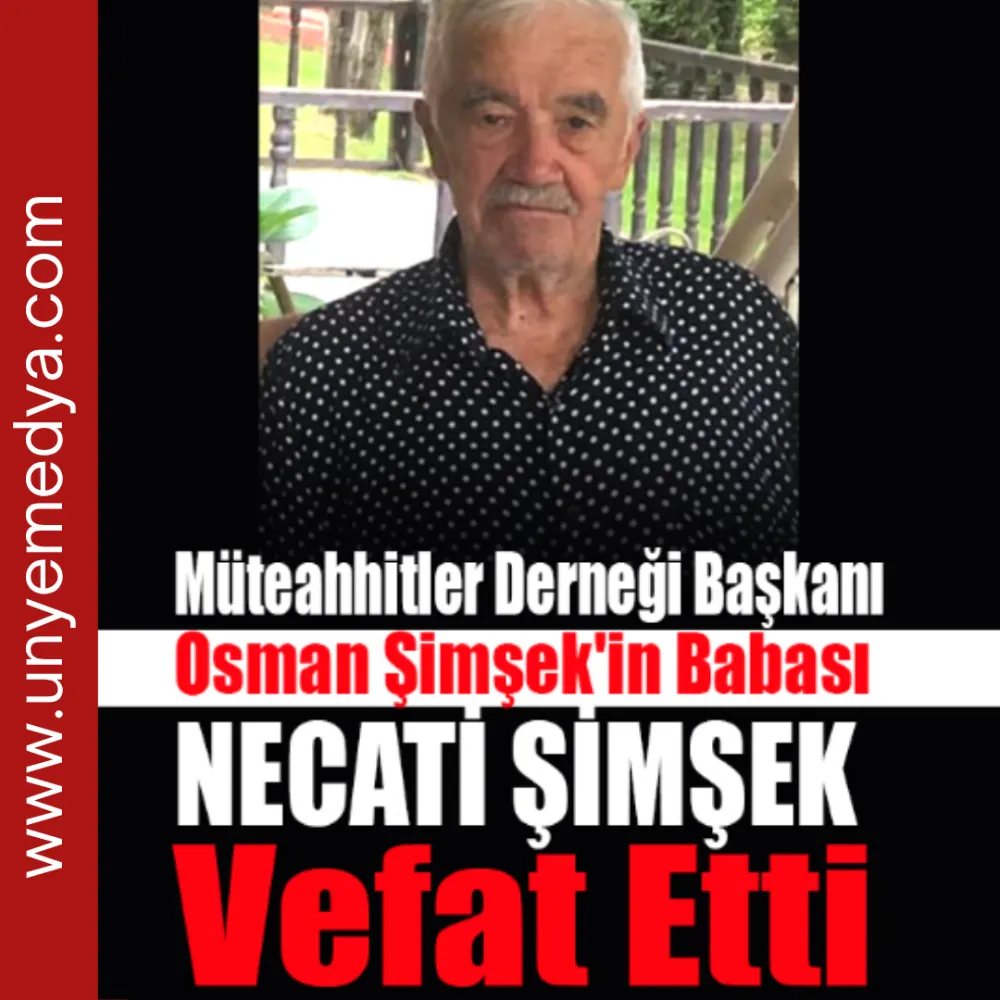 Müteahhitler Derneği Başkanı Osman Şimşek