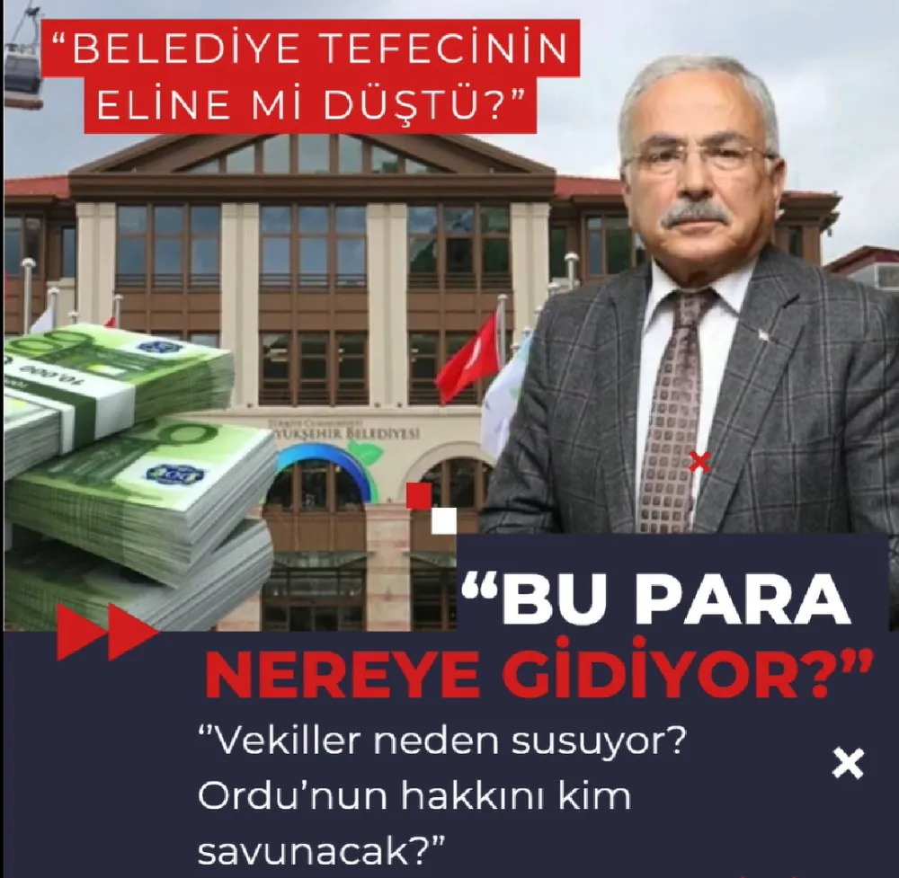 ORDU’DA HALK İSYAN ETTİ: “BU PARA NEREYE GİDİYOR?”