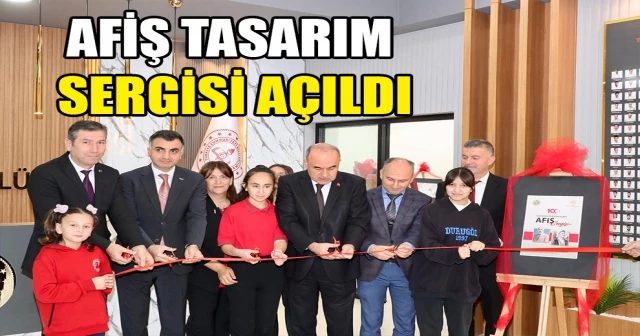 AFİŞ TASARIM SERGİSİ AÇILDI