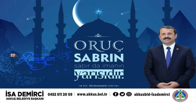 BAŞKAN DEMİRCİ “RAMAZAN AYINDA YARALARIMIZI SARMAYA DEVAM EDECEĞİZ”