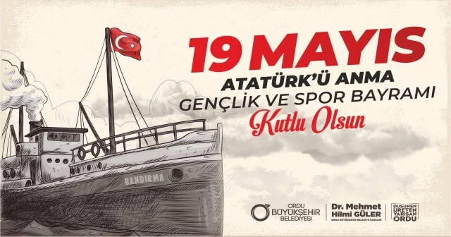 BAŞKAN GÜLER’DEN 19 MAYIS MESAJI