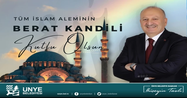 BAŞKAN TAVLI, “BERAT KANDİLİ MANEVİYATIMIZIN HUZURA ERMESİ İÇİN BİR FIRSATTIR”