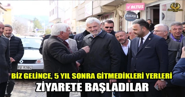 BİZ GELİNCE, 5 YIL SONRA GİTMEDİKLERİ YERLERİ ZİYARETE BAŞLADILAR