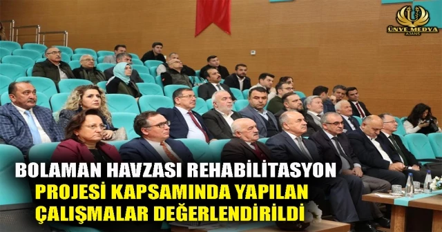 BOLAMAN HAVZASI REHABİLİTASYON PROJESİ KAPSAMINDA YAPILAN ÇALIŞMALAR DEĞERLENDİRİLDİ