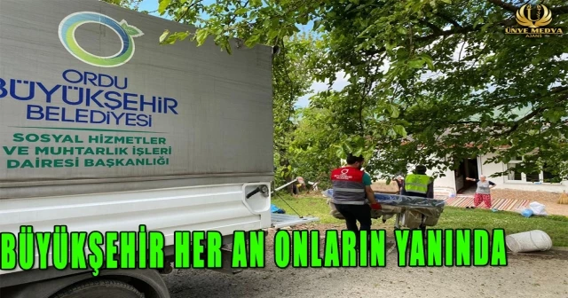 BÜYÜKŞEHİR HER AN ONLARIN YANINDA