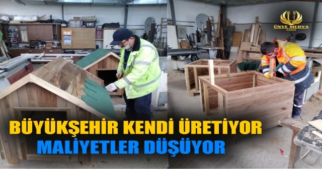 BÜYÜKŞEHİR KENDİ ÜRETİYOR MALİYETLER DÜŞÜYOR