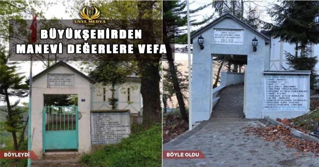 BÜYÜKŞEHİRDEN MANEVİ DEĞERLERE VEFA