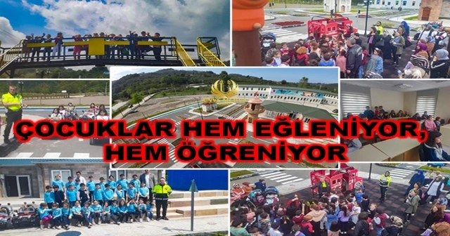 ÇOCUKLAR HEM EĞLENİYOR, HEM ÖĞRENİYOR
