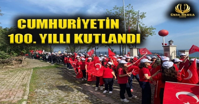 CUMHURİYETİN 100. YILLI KUTLANDI