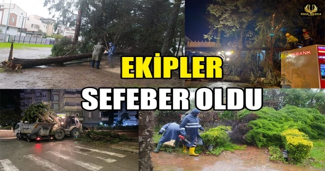 EKİPLER SEFEBER OLDU