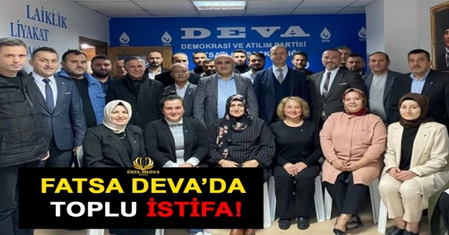 FATSA DEVA’DA TOPLU İSTİFA!