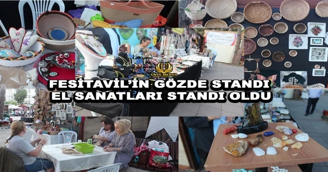 FESİTAVİL’İN GÖZDE STANDI EL SANATLARI STANDI OLDU