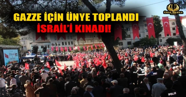 GAZZE İÇİN ÜNYE TOPLANDI İSRAİLİ KINADI!
