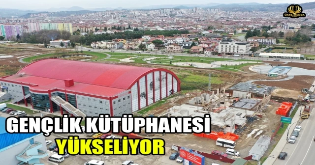 GENÇLİK KÜTÜPHANESİ YÜKSELİYOR