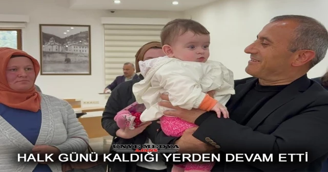 HALK GÜNÜ KALDIĞI YERDEN DEVAM ETTİ