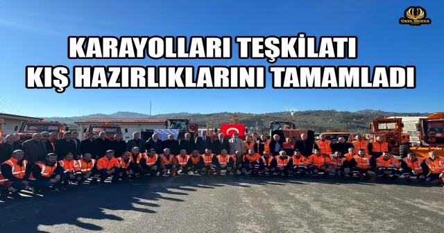 KARAYOLLARI TEŞKİLATI KIŞ HAZIRLIKLARINI TAMAMLADI