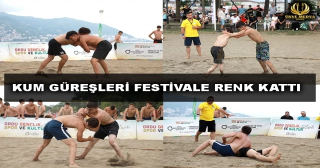 KUM GÜREŞLERİ FESTİVALE RENK KATTI