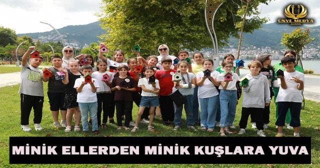 MİNİK ELLERDEN MİNİK KUŞLARA YUVA