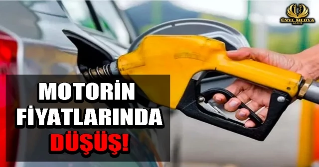 MOTORİN FİYATLARINDA DÜŞÜŞ!