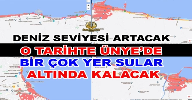 O TARİHTE ÜNYE’DE BİR ÇOK YER SULAR ALTINDA KALACAK