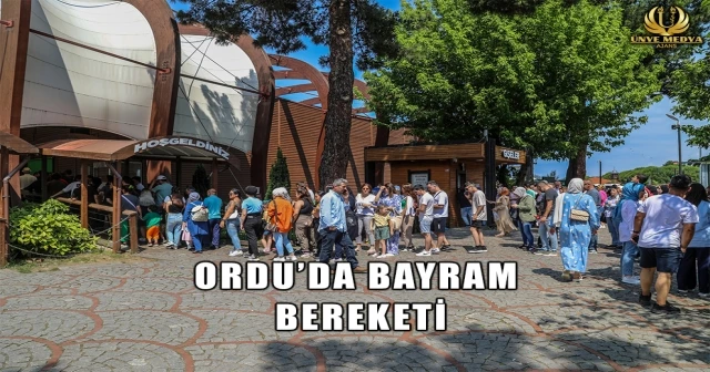 ORDU’DA BAYRAM BEREKETİ