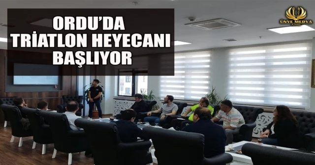 ORDU’DA TRİATLON HEYECANI BAŞLIYOR
