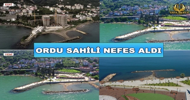 ORDU SAHİLİ NEFES ALDI