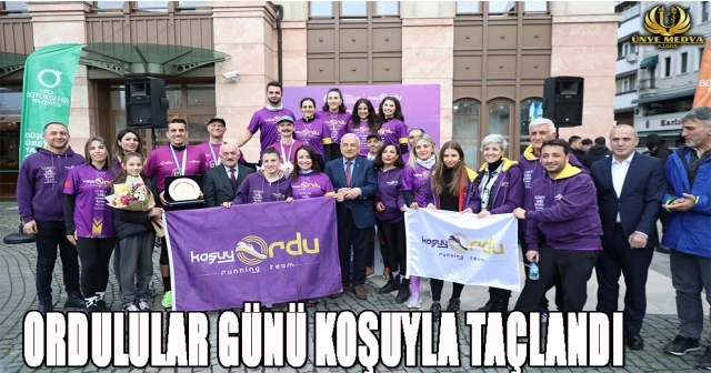 ORDULULAR GÜNÜ KOŞUYLA TAÇLANDI