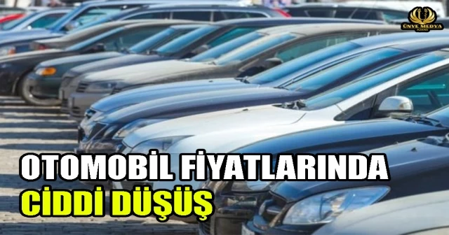 OTOMOBİL FİYATLARINDA CİDDİ DÜŞÜŞ