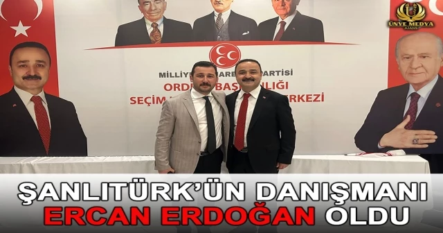 ŞANLITÜRK’ÜN DANIŞMANI ERCAN ERDOĞAN OLDU