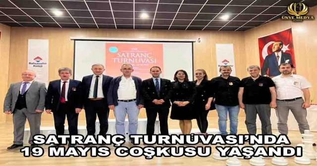 SATRANÇ TURNUVASI’NDA 19 MAYIS COŞKUSU YAŞANDI