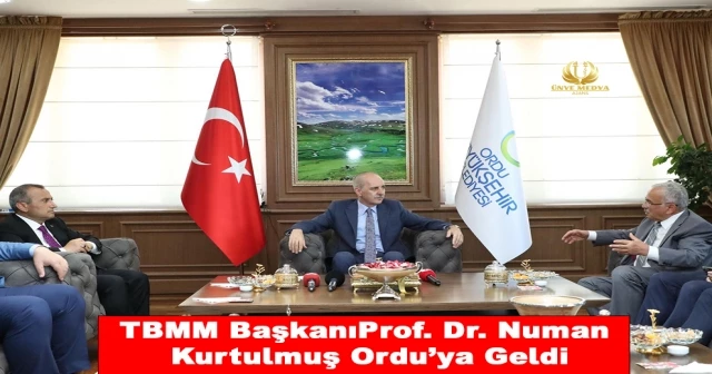 TBMM Başkanı Prof. Dr. Numan Kurtulmuş Ordu’ya Geldi