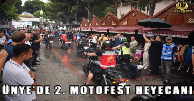 ÜNYE’DE 2. MOTOFEST HEYECANI