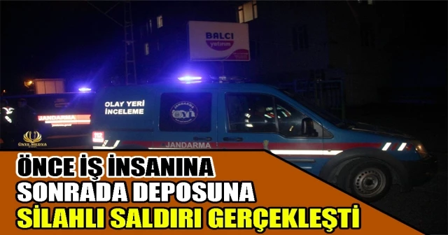 ÜNYE’DE DEPOYA SİLAHLI SALDIRI!!!