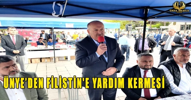 ÜNYE’DEN FİLİSTİN