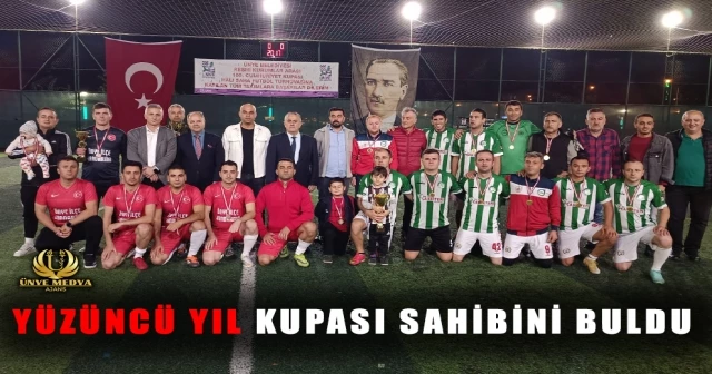 YÜZÜNCÜ YIL KUPASI SAHİBİNİ BULDU