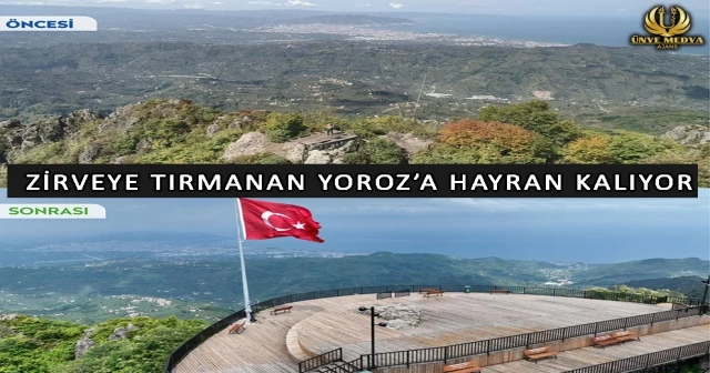 ZİRVEYE TIRMANAN YOROZ’A HAYRAN KALIYOR